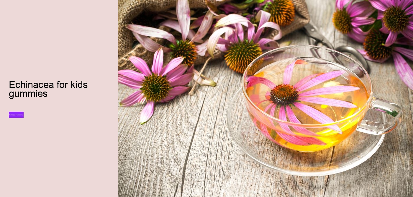 What are the benefits of propolis and echinacea gummies?