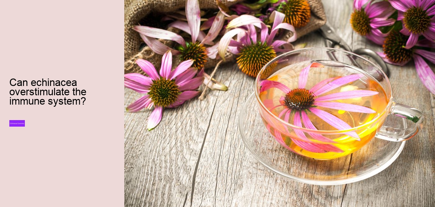 Does echinacea cause anxiety?