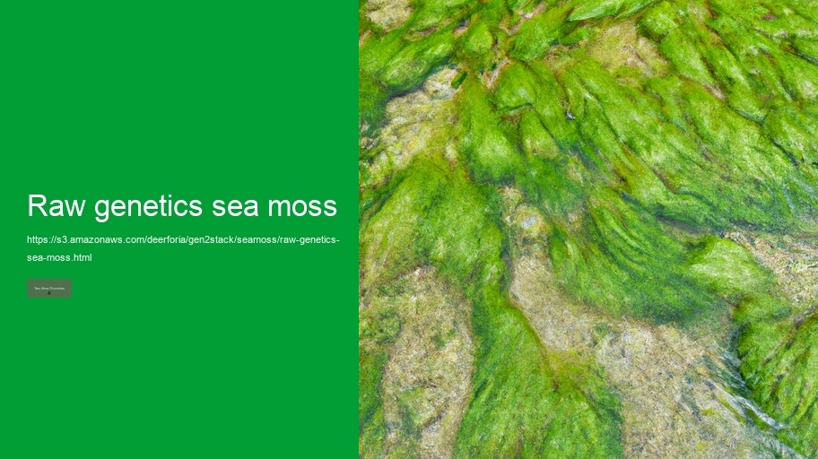 raw genetics sea moss