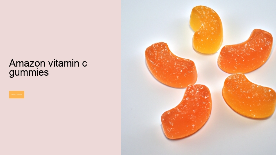 amazon vitamin c gummies