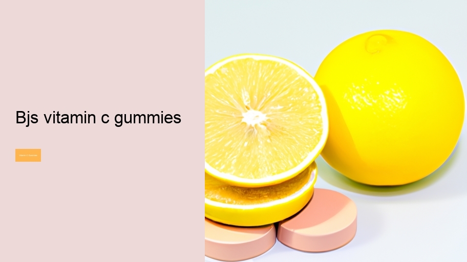 bjs vitamin c gummies