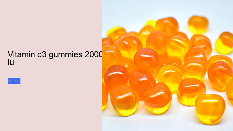 vitamin d3 gummies 2000 iu